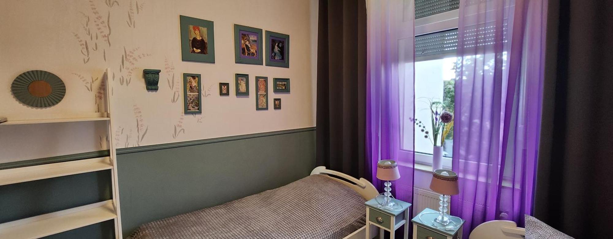 Elena Flat Lavendel Duisburg Zentrum Esterno foto